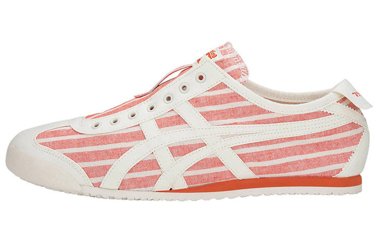 Onitsuka Tiger MEXICO 66 SLIP on Slip Resistant, Abrasion Resistant, Breathable, Balance, Lightweight Low top
