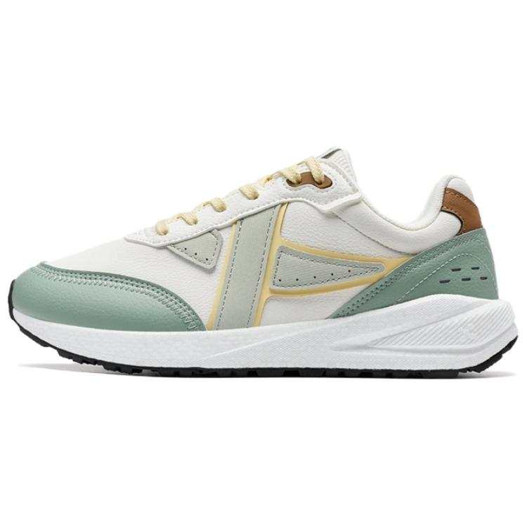 XTEP Abrasion Resistant Low top Casual Shoes Women's White Green