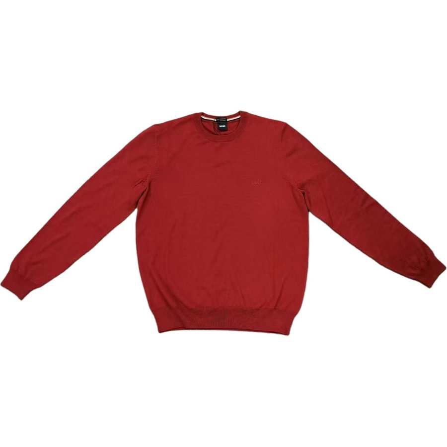 HUGO BOSS HUGO BOSS Sweaters Men's Red Crew Neck Moderate Other