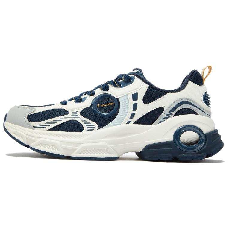361° Cushioning Breathable Low top Casual Shoes Men's White Blue