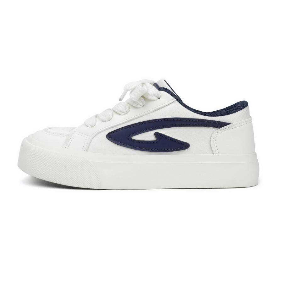 DEERWAY Low top Casual Shoes Women's Beige Blue