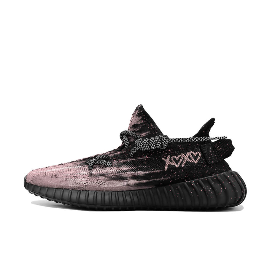 Adidas Originals Yeezy Boost 350 V2 Fabric Abrasion Resistant Low top Casual Shoes Unisex Pink