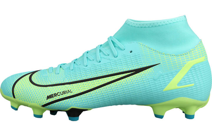 Nike Nike Mercurial Superfly 8 Academy Mg Dynamic Turquoise Lime Glow