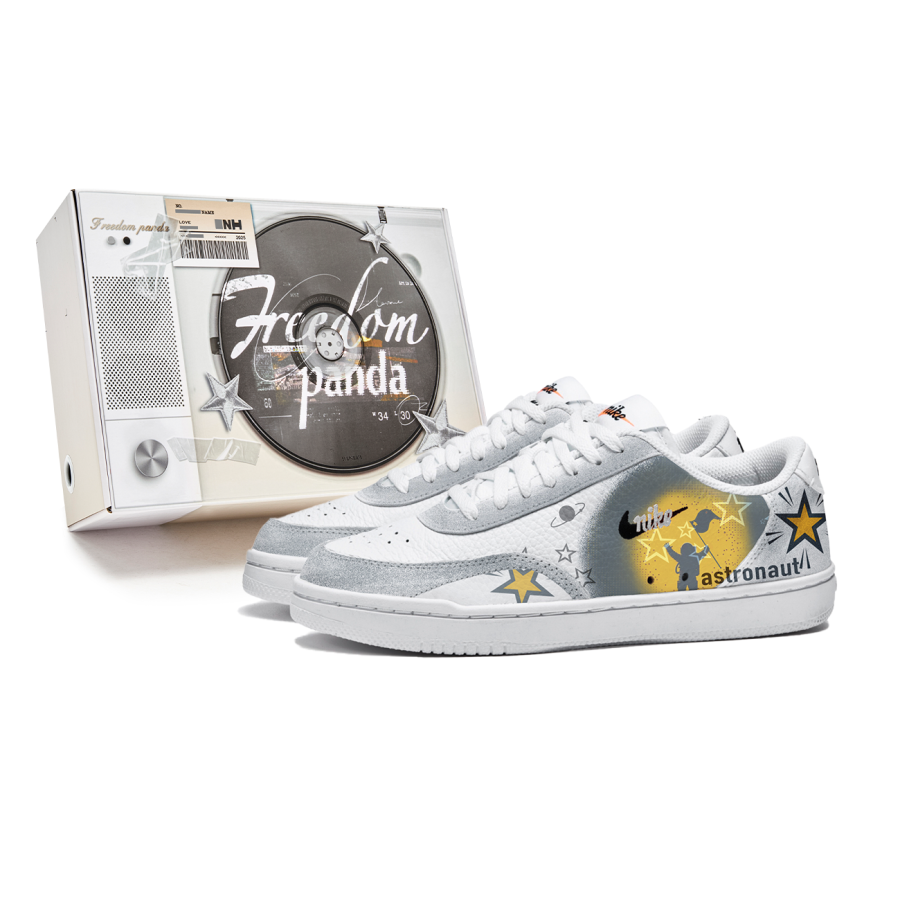 Nike Nike Court Vintage Freedom Panda, Box, Astronaut Slip Resistant Abrasion Resistant Slip Resistant Abrasion Resistant