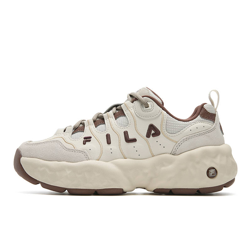 FILA MUFFIN Height Increasing Low top Casual Shoes Women's Foam White