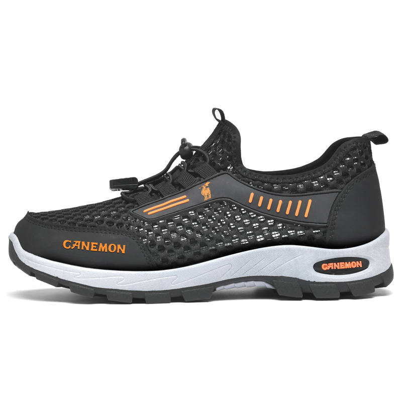 LINGHANGLUOTUO Slip Resistant And Breathable Low top Casual Shoes Men's