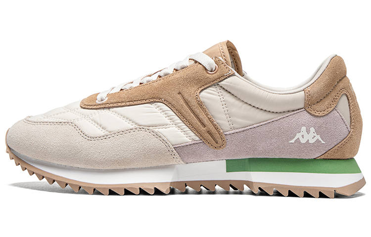 Kappa Casual Shoes Unisex Low Top White/Gray/Brown