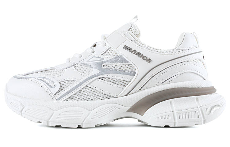 WARRIOR WARRIOR Low top Casual Shoes Unisex White Gray