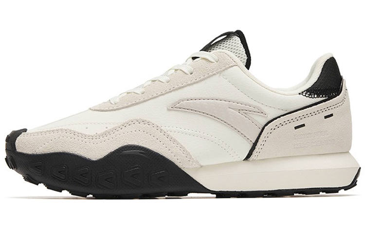 Anta Textile, Synthetic Leather Cushioning Slip Resistant Abrasion Resistant Low top Sports Casual Shoes Women's