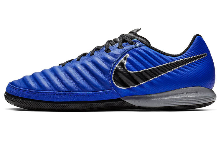 Nike Nike IC/in Cushioning Slip Resistant Abrasion Resistant Soccer Shoes Men's Black Blue