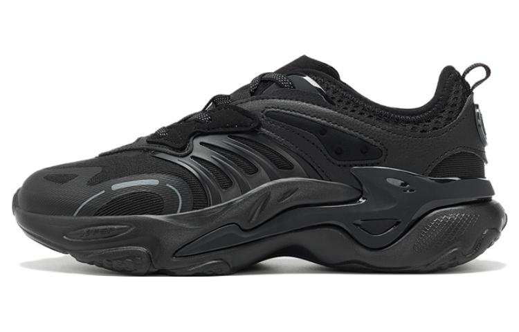 XTEP Fiery TD Slip Resistant, Abrasion Resistant, Breathable Low top Sports Casual Shoes Women's Black