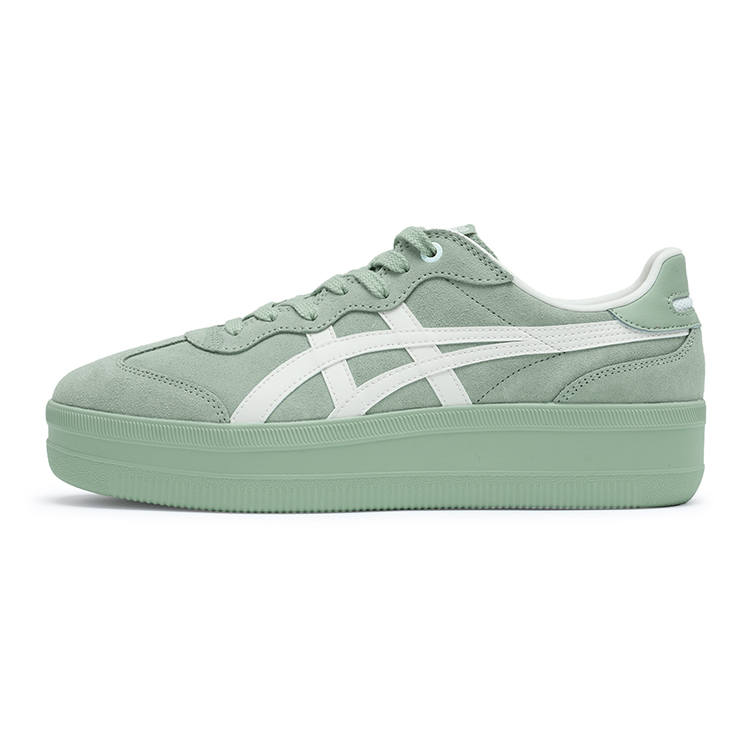 Onitsuka Tiger Tokuten Slip Resistant Abrasion Resistant Low top Casual Shoes Women's Mint Green