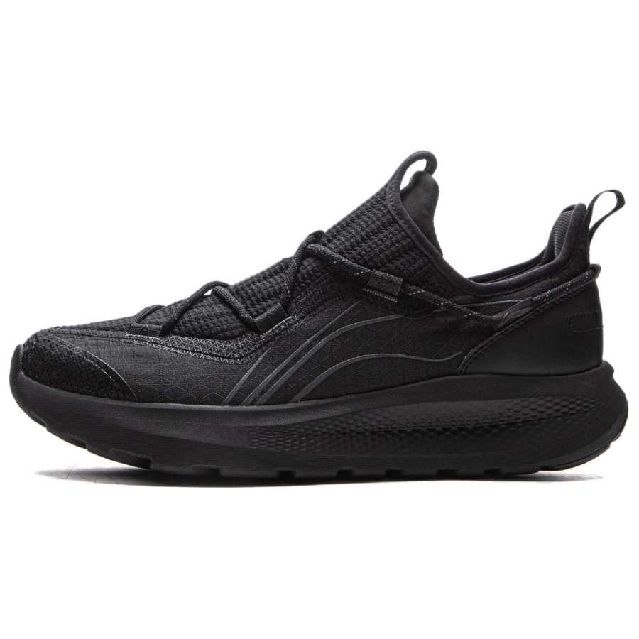 Li-Ning Li Ning Breathable Low top Casual Shoes Men's Black