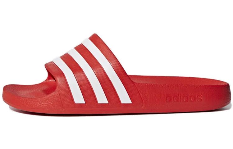Adidas Adidas Adilette Aqua EVA Slip Resistant Slip Resistant Slide Slippers Unisex Orange Red White