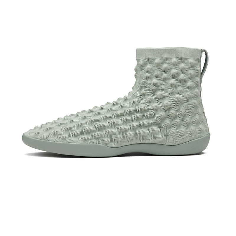 EQLZ EQUALIZER EQLZ EQUALIZER Lightweight Abrasion Resistant High top Casual Shoes Unisex Cream Green
