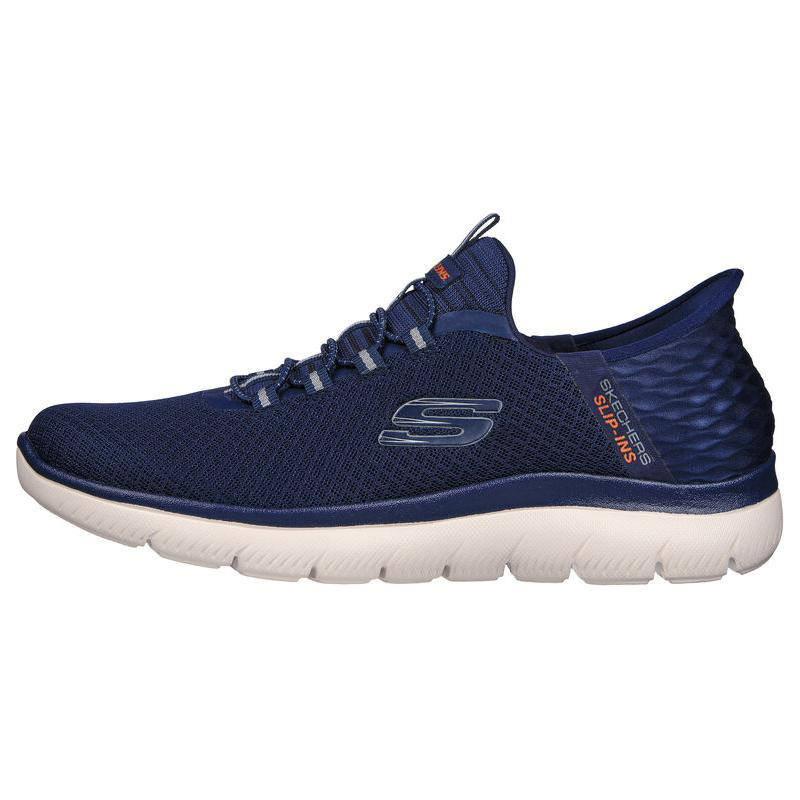 Skechers Summits Cushioning Abrasion Resistant Cushioning, Wear Resistant Low top Casual Shoes Men's Blue