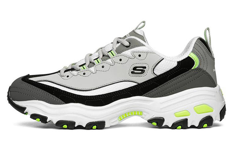 Skechers D'lites 1.0 Sport Shoes Grey/Green