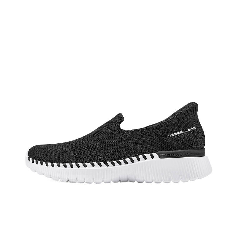 Skechers Women's GO WALK Mesh Low top Casual Shoes Women's Black