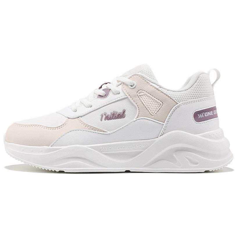 361° Low top Casual Shoes Women's White Beige