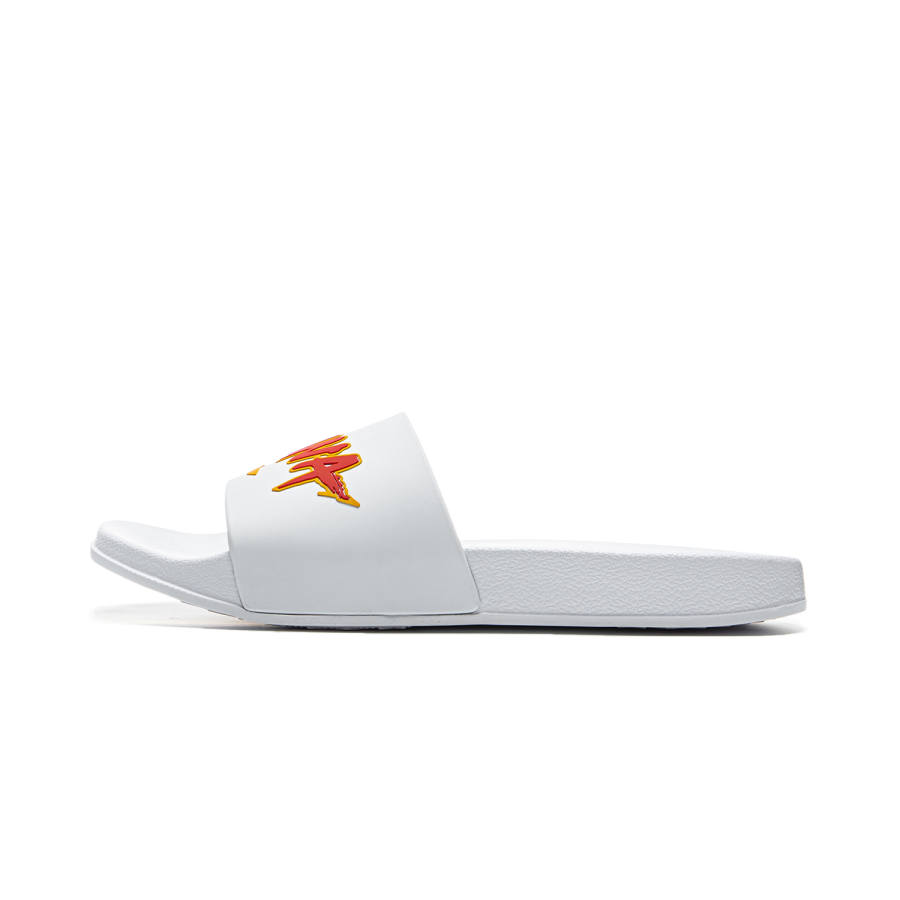 Li-Ning Li Ning Quick Dry Slip Resistant Slide Slippers Unisex White