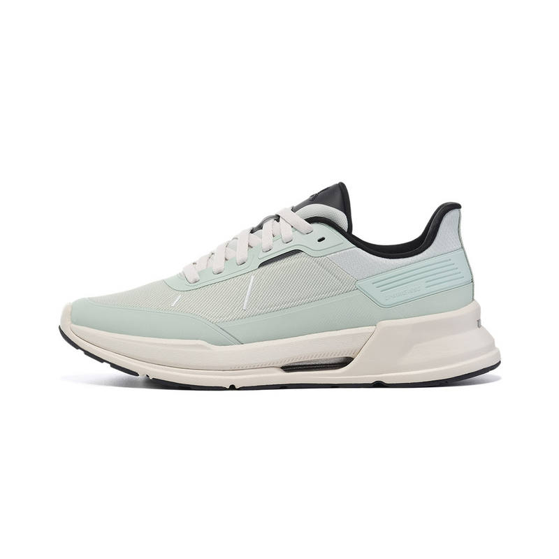 LI-NING 1990 LI NING 1990 Commute Collection Low top Casual Shoes Women's Ice Fat Green Light Moss Blue