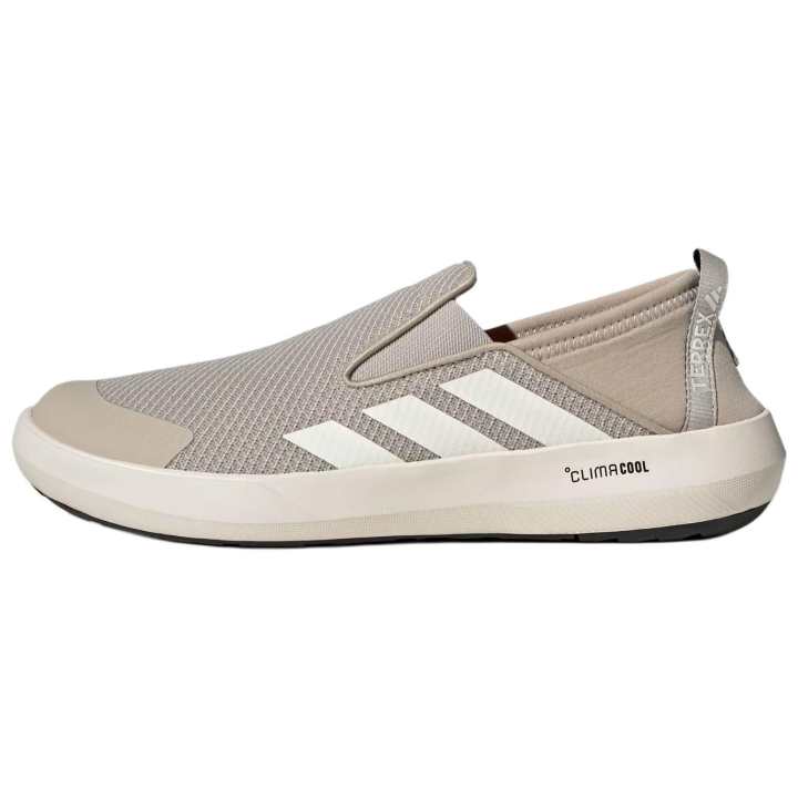 Adidas Adidas Terrex Boat PU, Textile Comfortable Slip Resistant Abrasion Resistant Low top Casual Shoes Unisex Umber