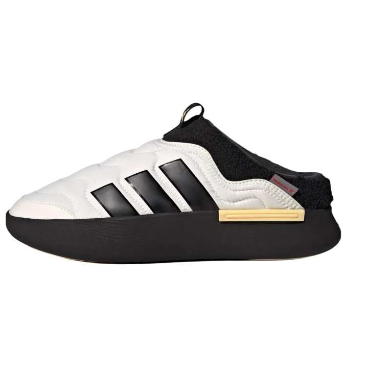 Adidas Adidas Adipuff Textile, Synthetic Leather Low top Casual Shoes Unisex White