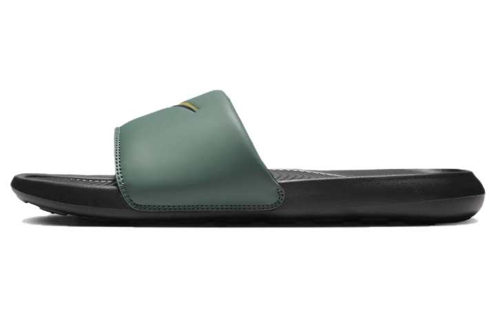 Nike Nike Victori One Slip Resistant Slide Slippers Men's Black Green