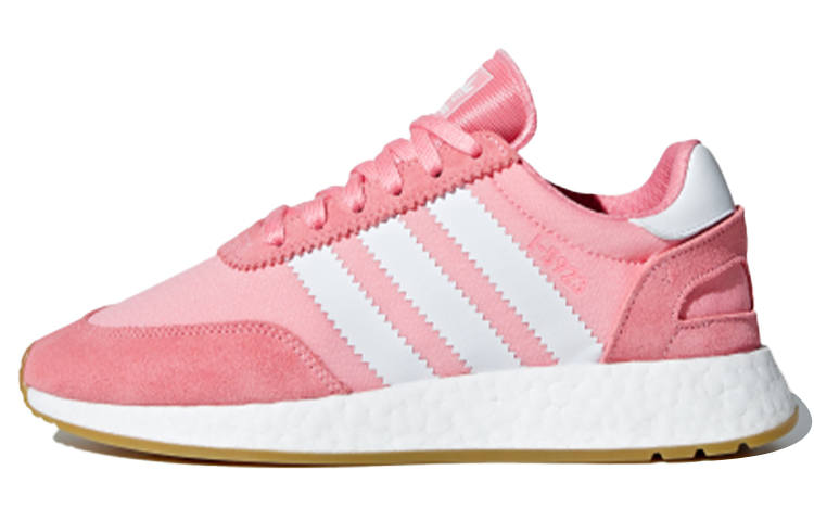 Adidas Originals I 5923 Mesh, Split Suede Slip Resistant Slip Resistant Low top Casual Shoes Women's White Pink