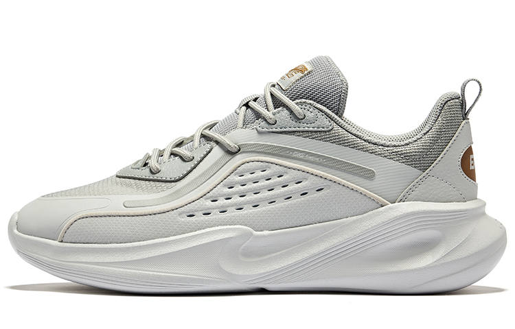 Erke Wandering Joy Abrasion Resistant Breathable Low top Casual Shoes Men's Recycling Gray Mist Gray