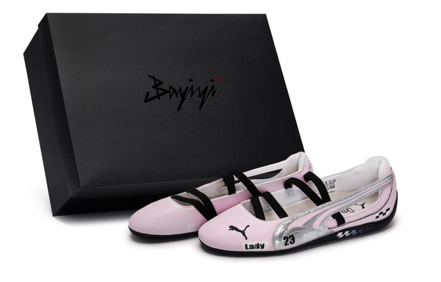 PUMA Speedcat Ballet 811 Manufacturing, Court Racing, Special Shoe Box Mary Jane Low top Casual Shoes Women's