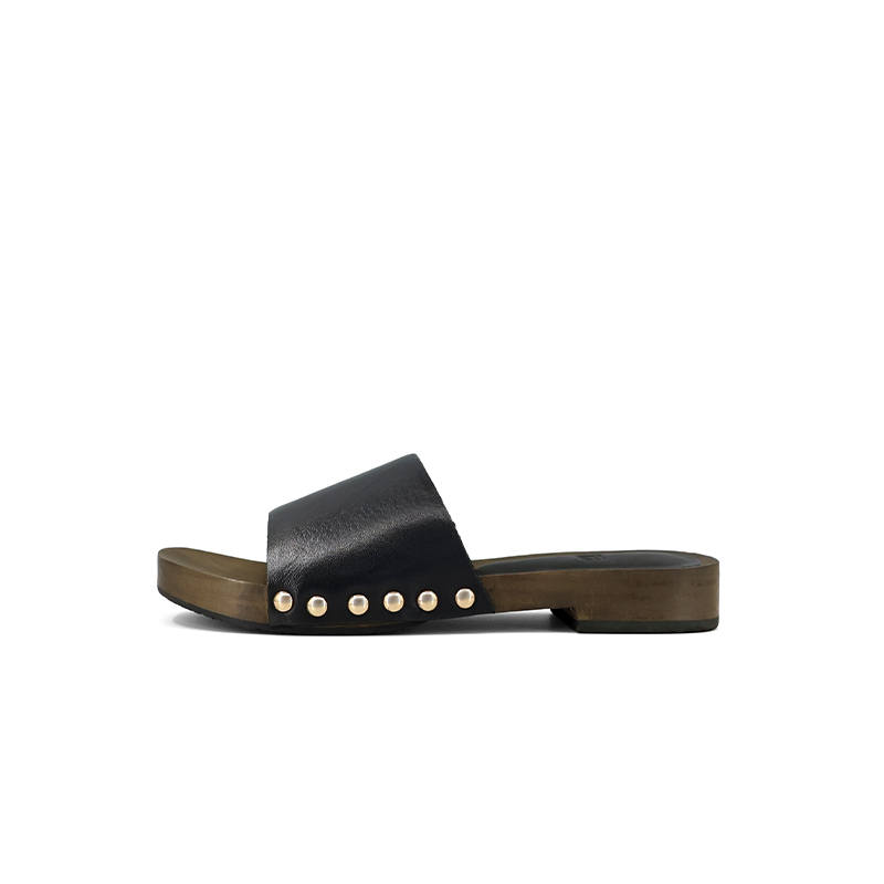 ZSBELLA Slip Resistant Abrasion Resistant Slip Resistant Abrasion Resistant Slide Slippers Women's Black