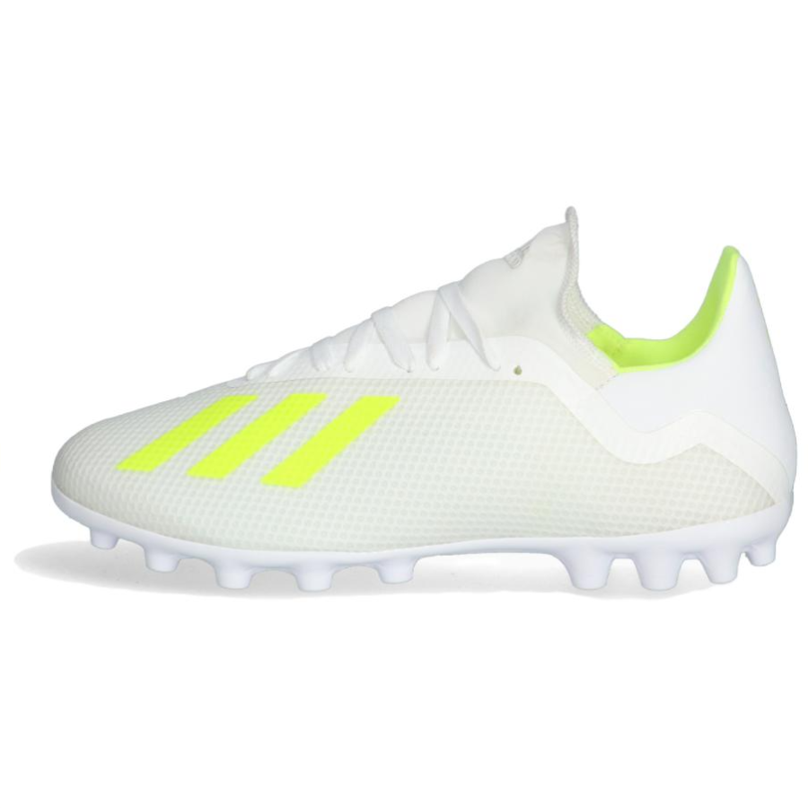 Adidas Adidas X 18.3 Trendy Slip Resistant Abrasion Resistant Soccer Shoes Men's White Green