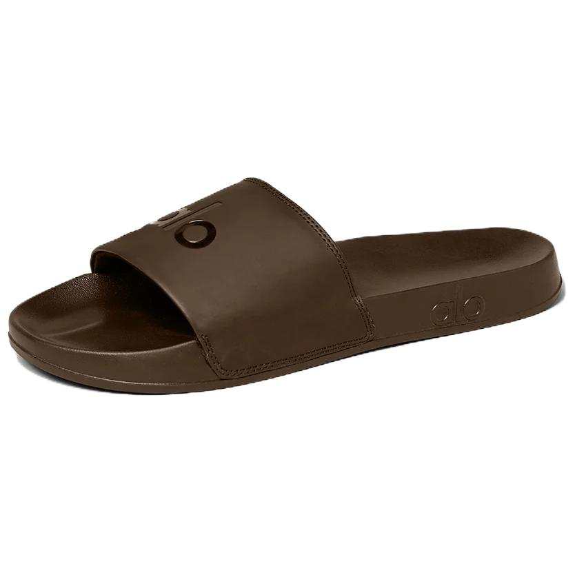 Alo Yoga Slide Slippers Unisex Brown