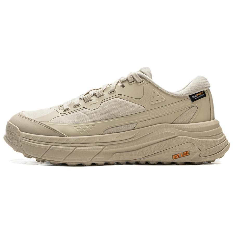 Li-Ning Li Ning Star Path 2 Cushioning, Wear Resistant Low top Casual Shoes Unisex Gray Yellow