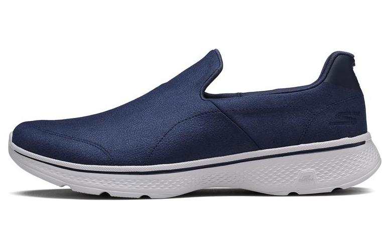 Skechers Go Walk 4 Mesh Low top Casual Shoes Men's Blue Gray