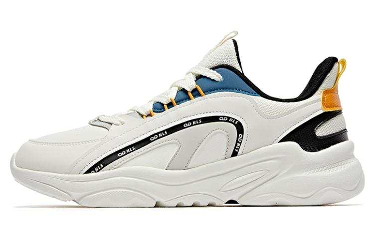 QIAODAN Leather Abrasion Resistant Lightweight Wear resistant And Lightweight Low top Sports Casual Shoes Men's