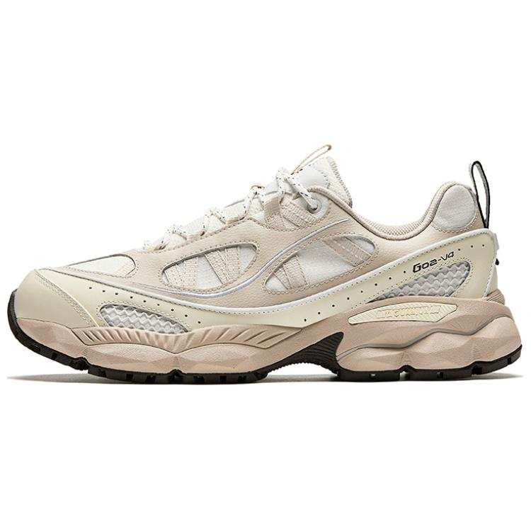 Anta Champion All Weather Collection Slip Resistant, Abrasion Resistant, Breathable Low top Casual Shoes Unisex Beige