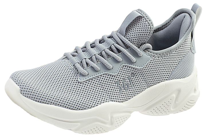 361° Slip Resistant Abrasion Resistant Slip Resistant Abrasion Resistant Low top Casual Shoes Women's Gray White