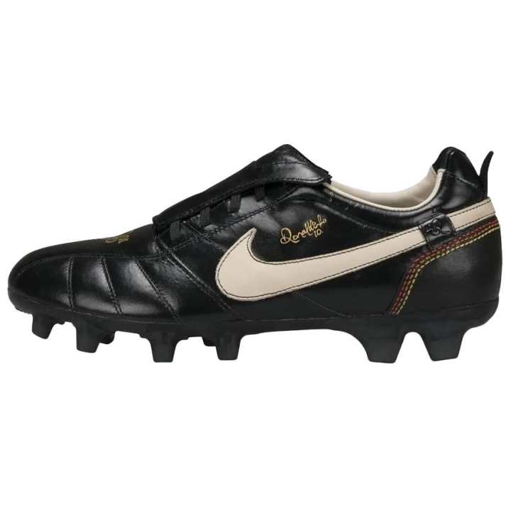 Nike Nike Tiempo Ronaldinho Fg 'Black White Gold'