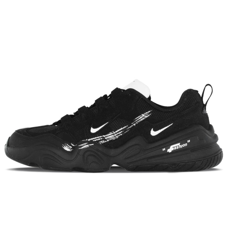 Nike Nike Tech Hera Cushioning, Wear Resistant Low top Casual Shoes Unisex Black