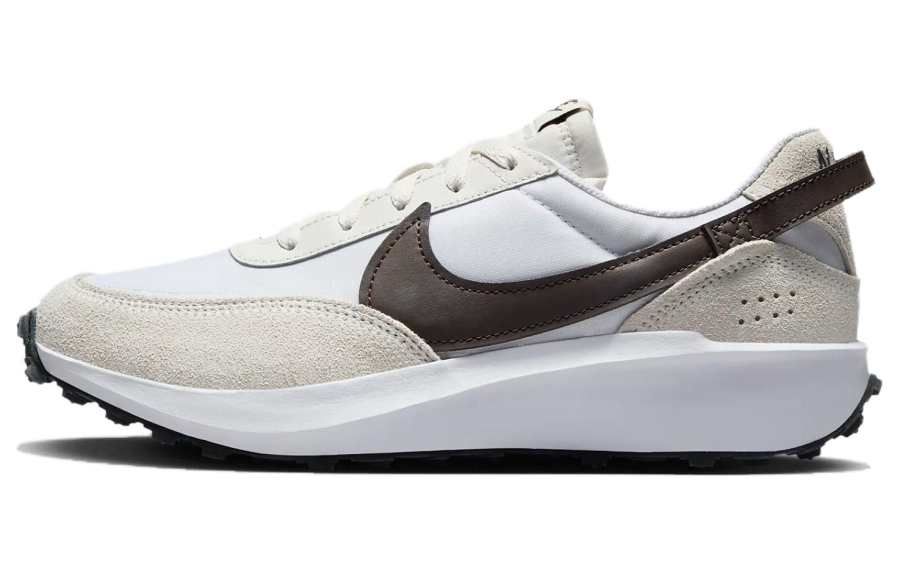 Nike Nike Waffle Debut Cushioning Slip Resistant Abrasion Resistant Low top Casual Shoes Women's Ecru