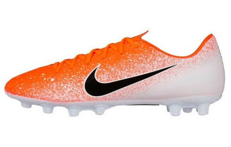 Nike Nike Mercurial Vapor 12 Soccer Shoes Men's Low Top White/Orange/Black