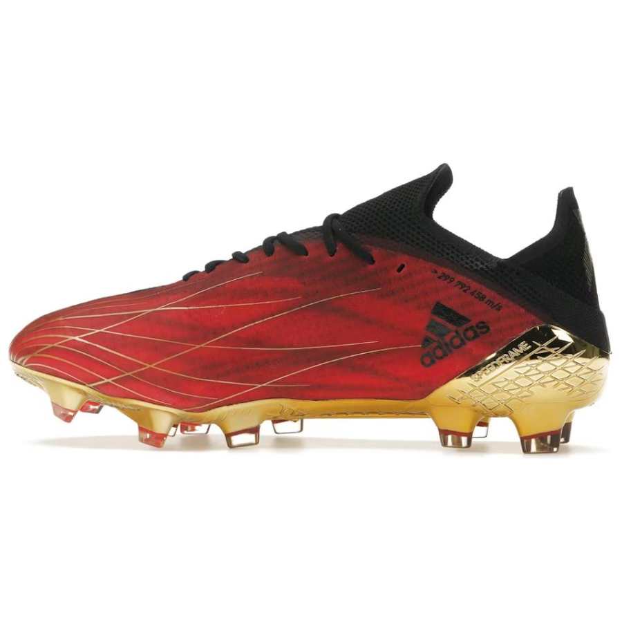 Adidas Adidas X Speedflow.1 Slip Resistant Abrasion Resistant Slip Resistant Abrasion Resistant Soccer Shoes Unisex Red