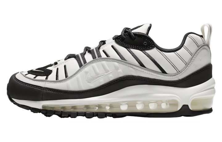 Nike Nike Air Max 98 Low top Casual Shoes Unisex Black White