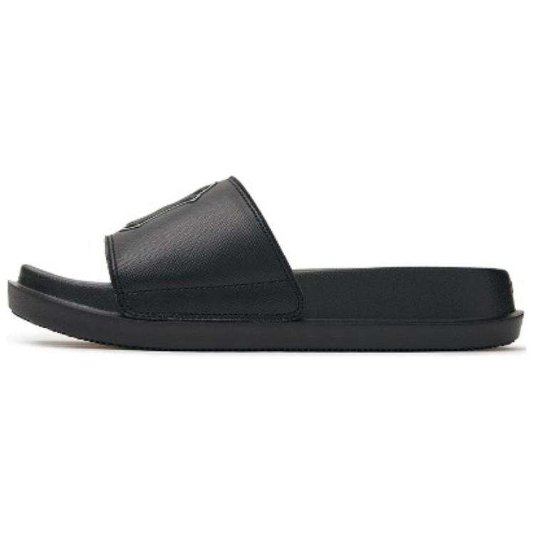 MLB Chunky Slip Resistant Abrasion Resistant Slip Resistant Abrasion Resistant Slide Slippers Unisex Black