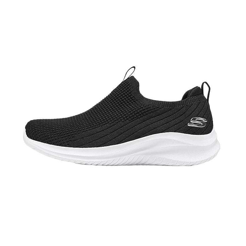 Skechers Sport Abrasion Resistant Low top Casual Shoes Women's Black White