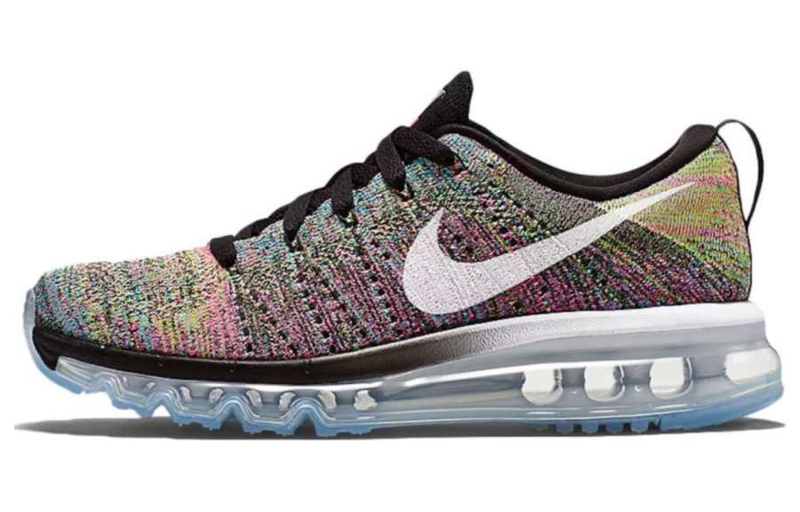 Nike Nike Flyknit Air Max Muti Color Pink Pow Chlorine Blue Women's