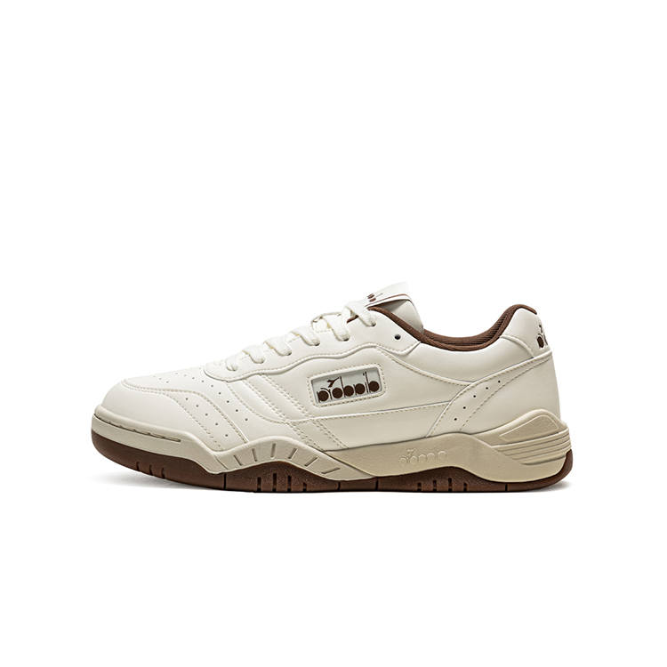 Diadora Action Racer Abrasion Resistant Breathable Height Increasing Low top Casual Shoes Unisex Snow Lotus White