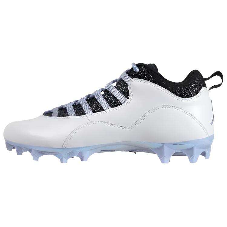 Jordan Jordan Air Jordan 10 Leather Soccer Shoes Men's Blue White